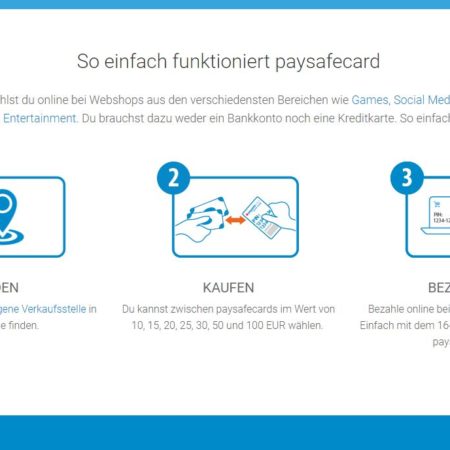 Paysafecard bei Online Casinos